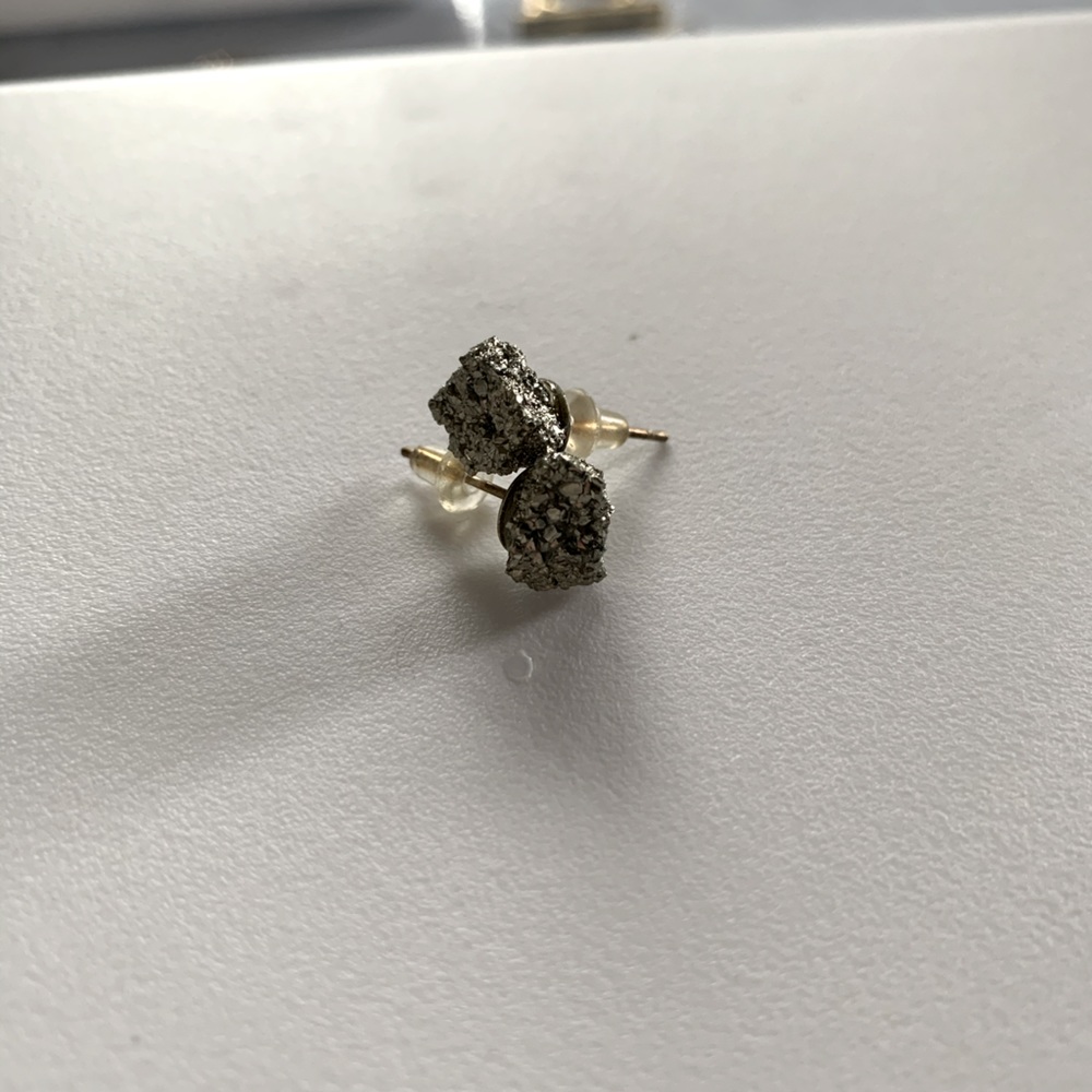 Stone earrings